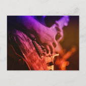 Coole Gitarre Postkarte (Vorderseite)