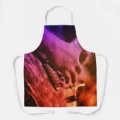 Coole Gitarre Schürze (Vorderseite)