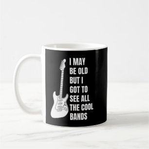 coole Gitarrenband zum Geburtstag Kaffeetasse
