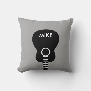 coole Gitarrendekoration Kissen
