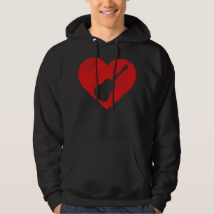 Coole Gitarrendesign Hoodie