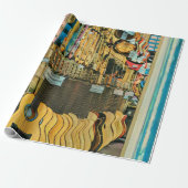 Coole Gitarrengeschenke Geschenkpapier (Ungerollt)