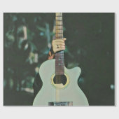 Coole Gitarrengeschenke Geschenkpapier (Flach)