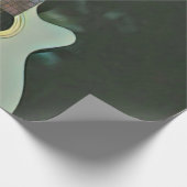 Coole Gitarrengeschenke Geschenkpapier (Ecke)