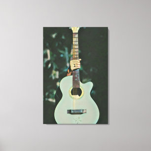Coole Gitarrengeschenke Leinwanddruck