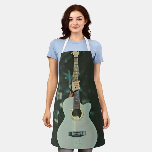 Coole Gitarrengeschenke Schürze (Getragen)