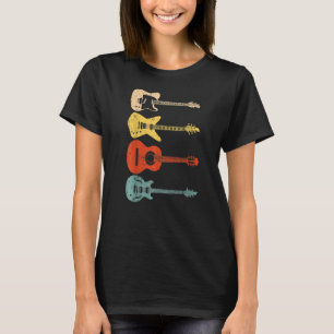 Coole Gitarrenspieler Art Männer Frauen Vintag Aco T-Shirt