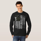 Coole Glücksfischerei auf T-Shirt (Vorne ganz)