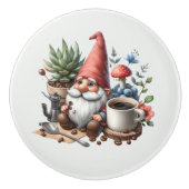 Coole Gnome-Kaffee-Bar Keramikknauf (Vorderseite)