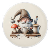 Coole Gnome-Kaffee-Bar Keramikknauf (Vorderseite)