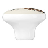 Coole Gnome-Kaffee-Bar Keramikknauf (Seitenansicht)