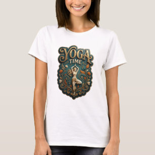 Coole Gold YOGA TIME Slogan Tee