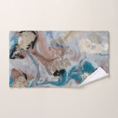 Coole Goldmarmortextur Badhandtuch Set (Handtuch)