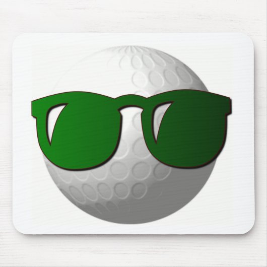 Coole Golf-Ball-Entwurfs-Mausunterlage Mousepad (Vorne)