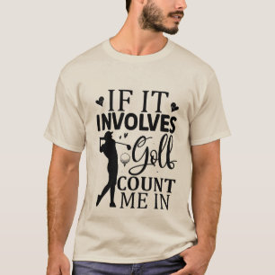 Coole Golf Wortsportarten T-Shirt