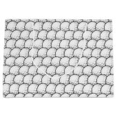 Coole Golfballsportart Große Geschenktüte (Vorderseite)