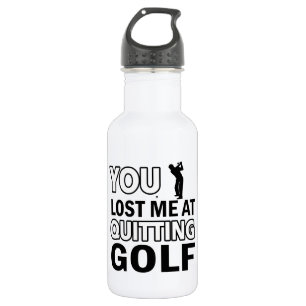 Coole Golfentwürfe Trinkflasche