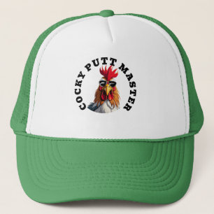 Coole Golfschläger, Cocky Golfer Golf Hat, Golfges Truckerkappe