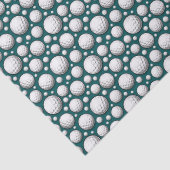 Coole Golfsportarten Seidenpapier (Detail)