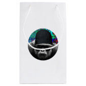 Coole Gorilla-Geschenktasche Kleine Geschenktüte (Rückseite)