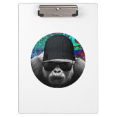 Coole Gorilla-Zwischenablage Klemmbrett (Vorderseite)