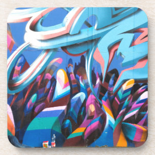 Coole Graffiti-Mauer Untersetzer