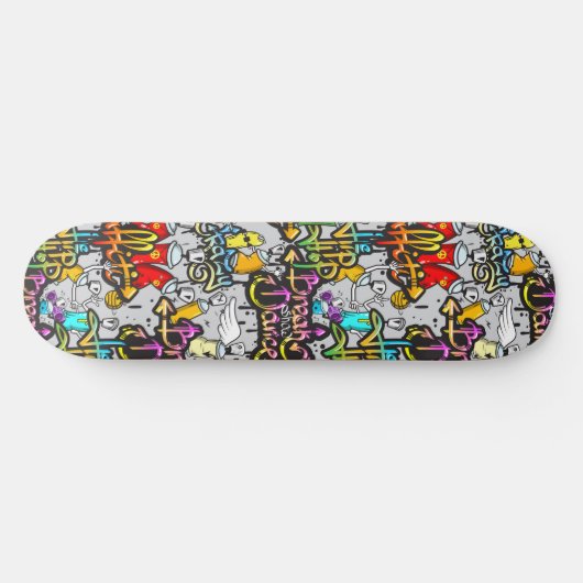 Coole Graffiti-Skateboard Skateboard (Horizontal)