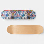 Coole Graffiti-Skateboard Skateboard (Horizontal)