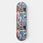 Coole Graffiti-Skateboard Skateboard (Vorderseite)