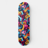Coole Graffiti-Skateboard Skateboard (Vorderseite)
