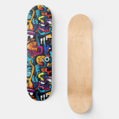 Coole Graffiti-Skateboard Skateboard (Vorderseite)