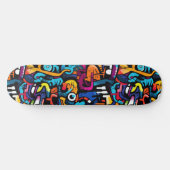 Coole Graffiti-Skateboard Skateboard (Horizontal)