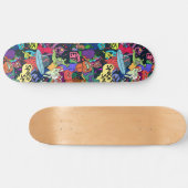 Coole Graffiti-Skateboard Skateboard (Horizontal)