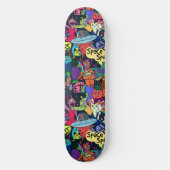 Coole Graffiti-Skateboard Skateboard (Vorderseite)