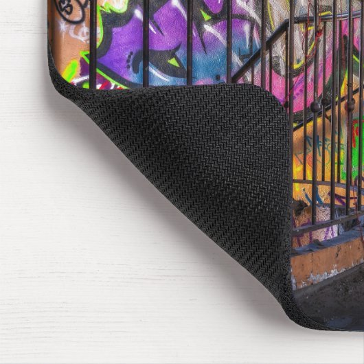 Coole Graffiti-Straßen-Kunst-Mausunterlage Mousepad (Ecke)
