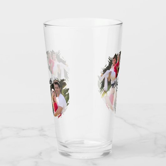 Coole Graffiti Torn Effect Fotos Mit Monogramm Bie Glas (Rechts)