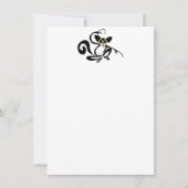 Coole Grafik AYE-AYE - Primat - Lemur - Madagaskar Einladung (Vorderseite)