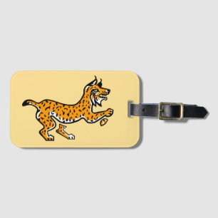 Coole Grafik - Iberian LYNX - Wildcats - Gelb Gepäckanhänger