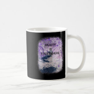 Coole Grafik, Schönheit ist überall inspirierend Q Kaffeetasse