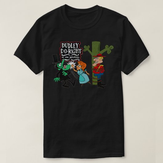 Coole grafische Geschenktribut an Jay Ward Cartoon T-Shirt (Design vorne)