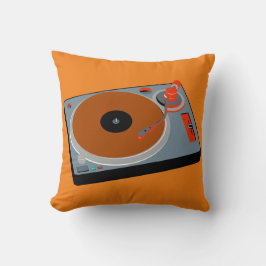 Coole grafische Turntable Nr. 3 Kissen