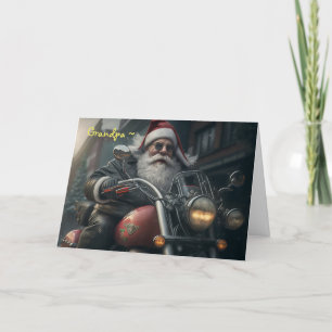 COOLE GRANDPA CHRISTMAS-KARTE DANKESKARTE