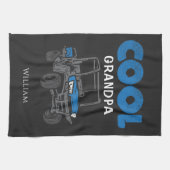 Coole Grandpa-Proud-Familie Geschirrtuch (Horizontal)