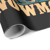 Coole Grandpas Reiten Schneemobile Snowmobile Snow Geschenkpapier (Rolleneckpunkt)