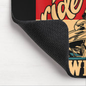 Coole Grandpas Reiten Schneemobile Snowmobile Snow Mousepad (Ecke)