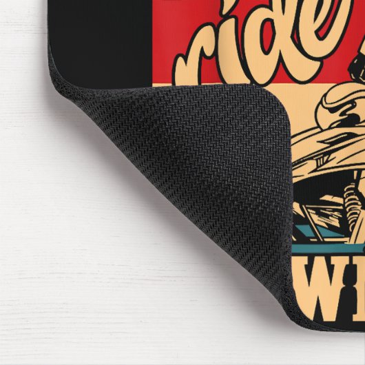 Coole Grandpas Reiten Schneemobile Snowmobile Snow Mousepad (Ecke)