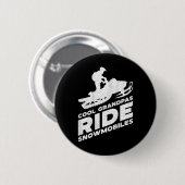 Coole Grandpas-Schneemobile - Motorschlitten ( auf Button (Vorne & Hinten)