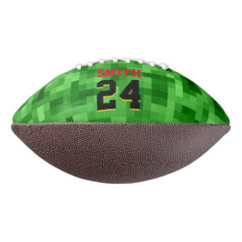 Coole Grasspielernummer Football