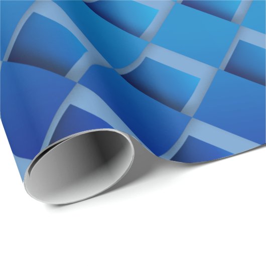 Coole Graue Demenzen Geschenkpapier (Rolleneckpunkt)