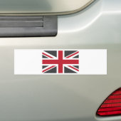 Coole graue rote Flagge Gewerkschafts-Jack-Briten Autoaufkleber (Auf Auto)